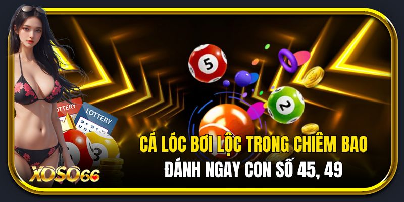 Mơ thấy cá lóc bơi lộc trong chiêm bao đánh ngay con số 45, 49.