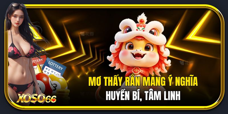 Mơ thấy rắn mang ý nghĩa huyền bí, tâm linh.